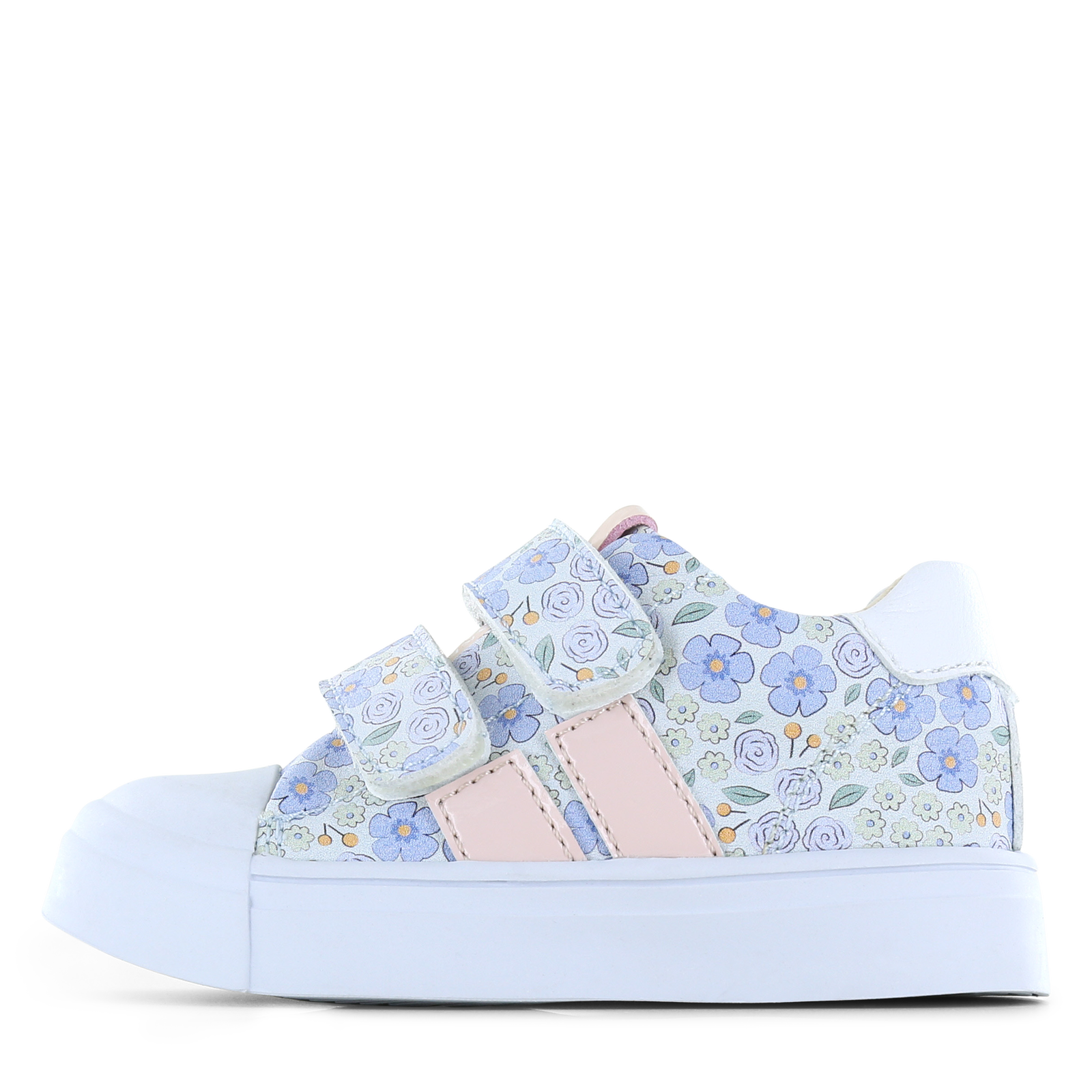 Shoesme Sneaker mit fliederfarbenem Blumendruck