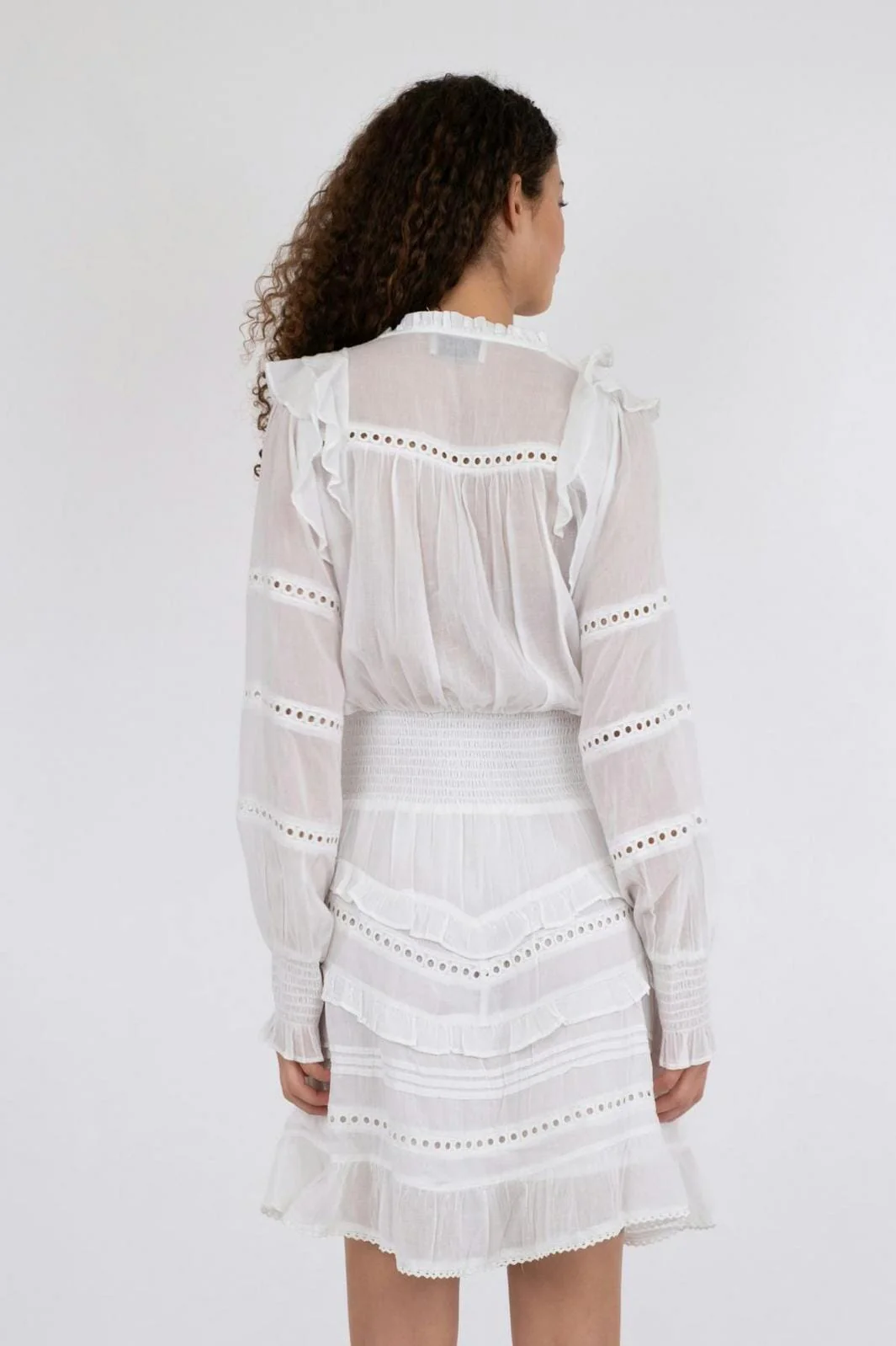 Neo Noir Harmoni S Voile Dress
