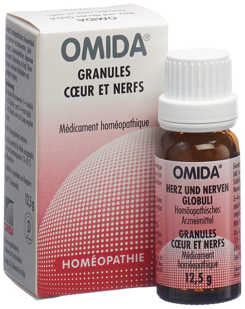 Omida Herz Nerven Glob Fl 12.5 g
