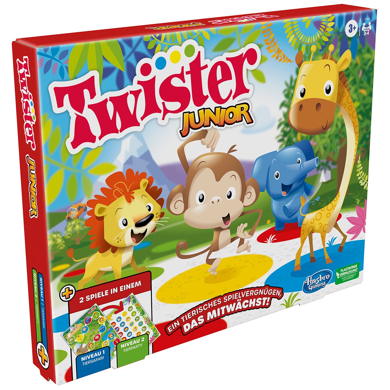 Hasbro Twister Junior Mehrfarbig Spiel