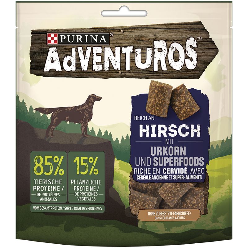 PURINA Adventuros riche en cerf, céréales anciennes