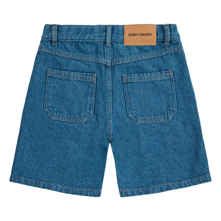 Bobo Choses Bermuda Denim Color Block | Bleu jean
