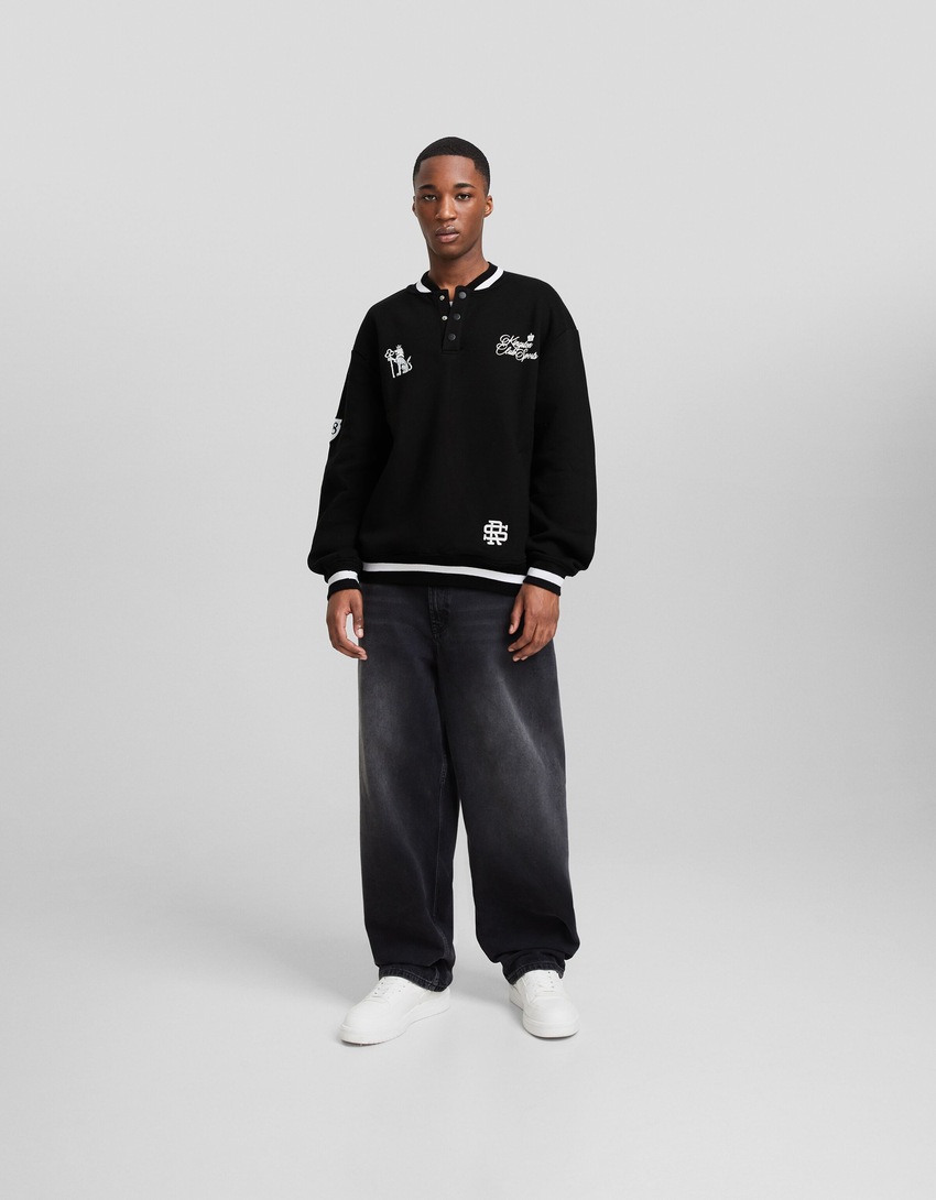 Moletom bomber