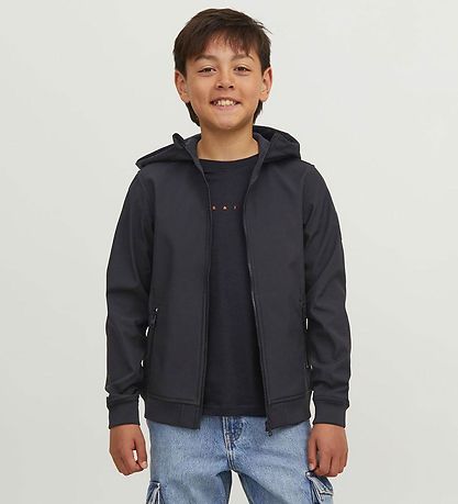 Jack & Jones Softshelljacke m. Fleece - Noos - Schwarz