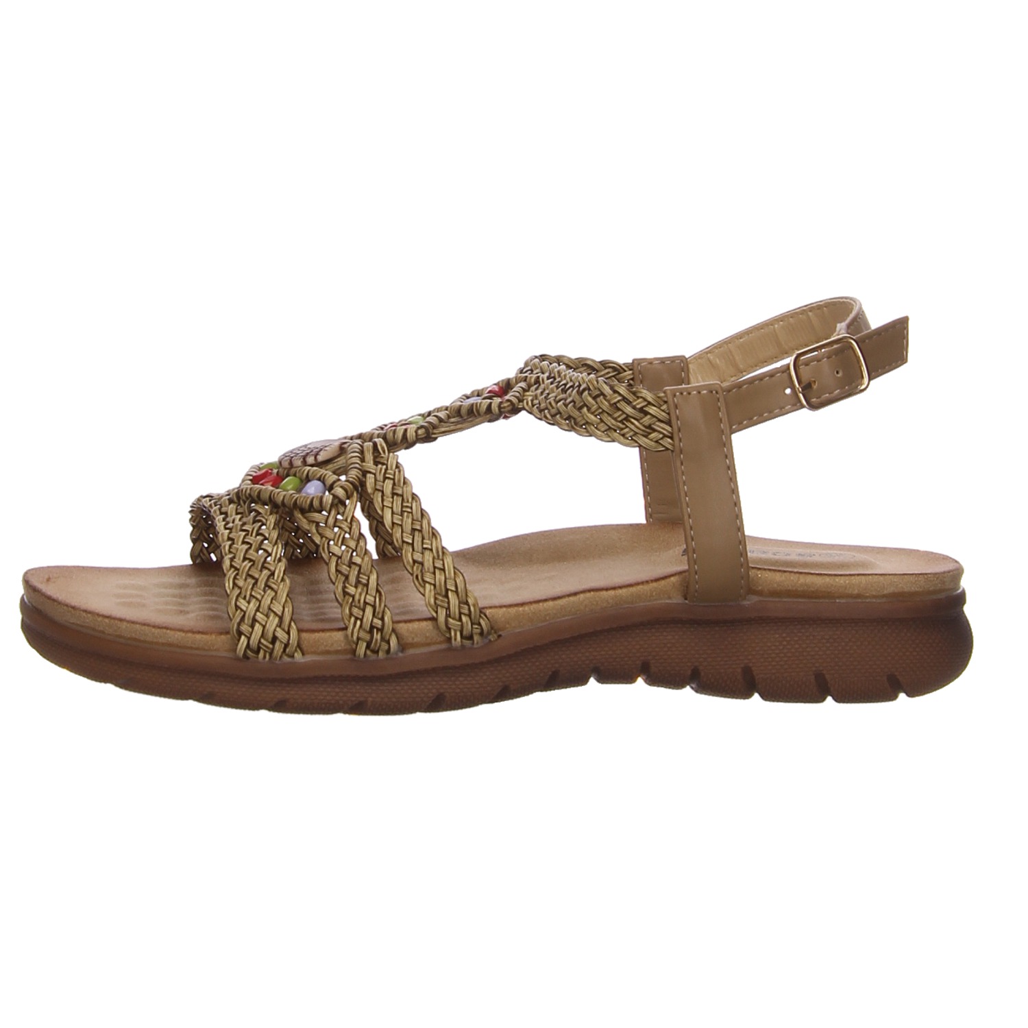 Scandi Sandalen braun braun