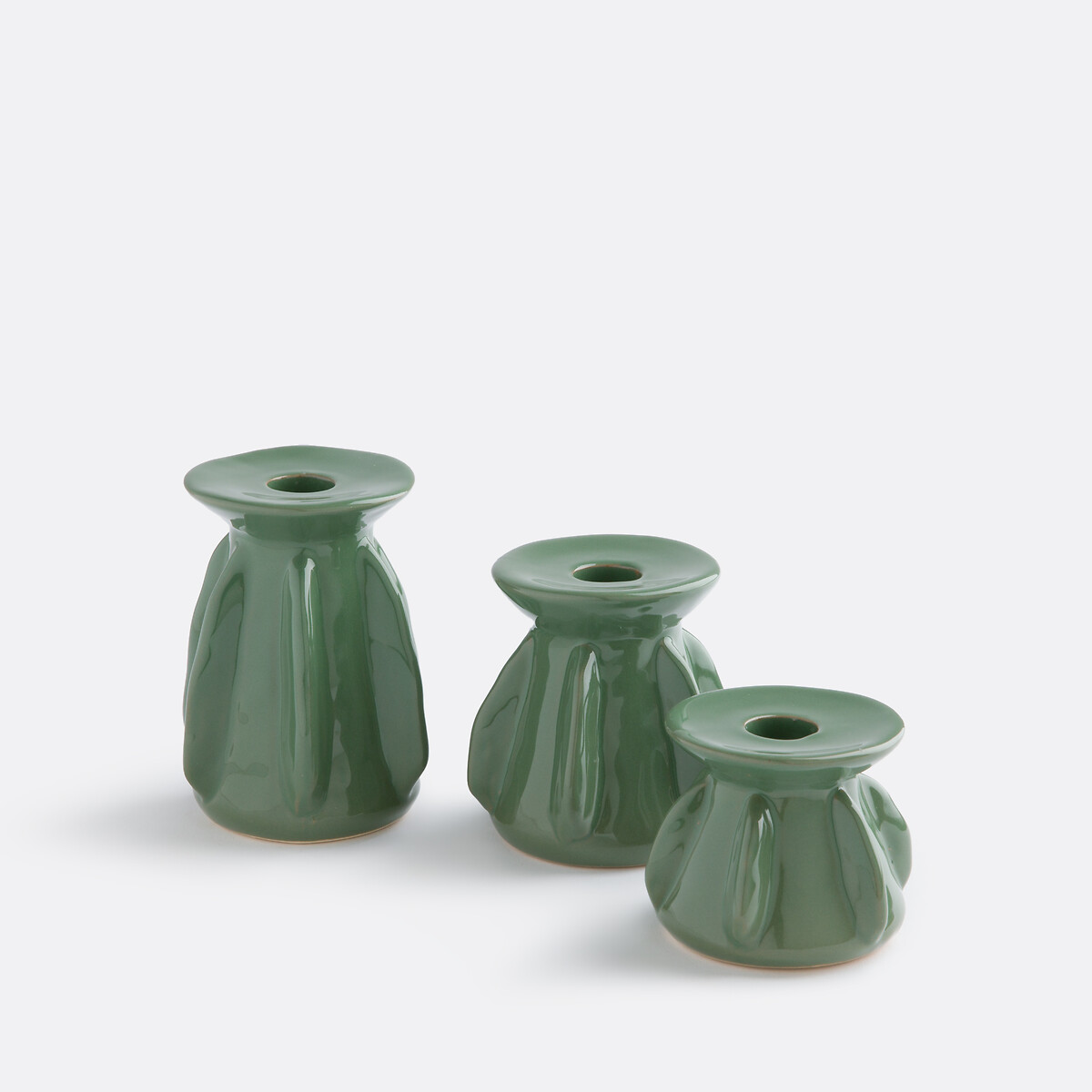 LA REDOUTE INTERIEURS<br>Castiçal de cerâmica H7 cm Ilia