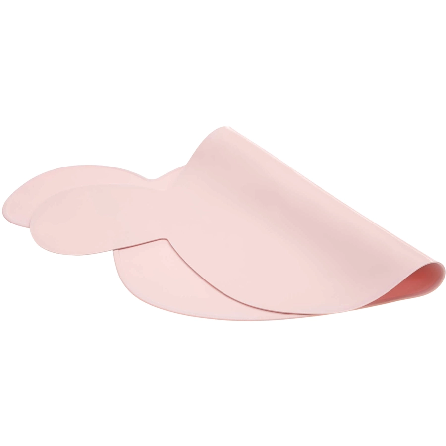Lässig Silikon Geschirrset mit Lätzchen Little Chums 3er Set rosa