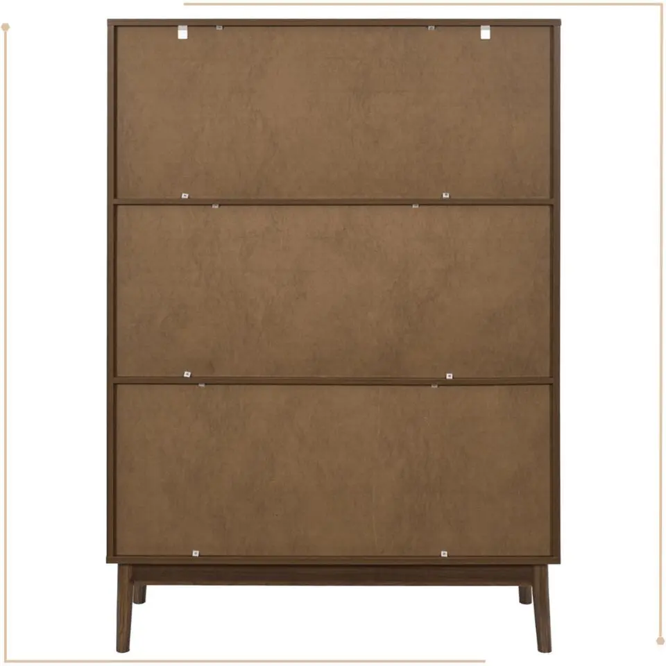 MISOU Wandkast Tiffany - Bruin