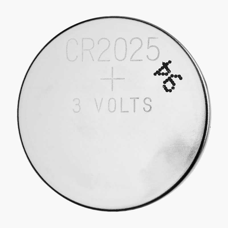 CR2025 Litiumbatteri, 2 stk.