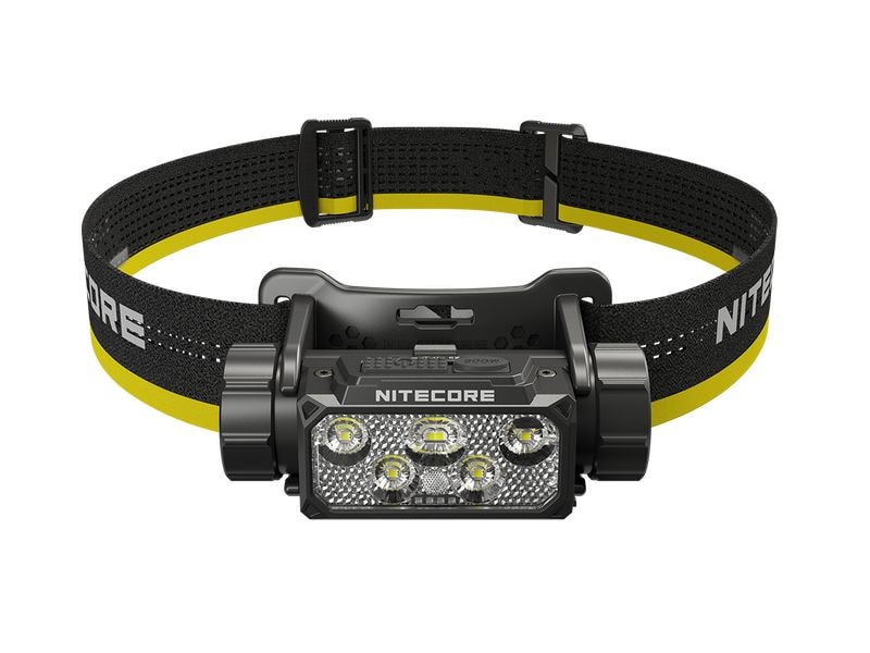 Nitecore Stirnlampe HC70 UHE, 1600 lm Schwarz Leistungsstarke kompakte Stirnlampe