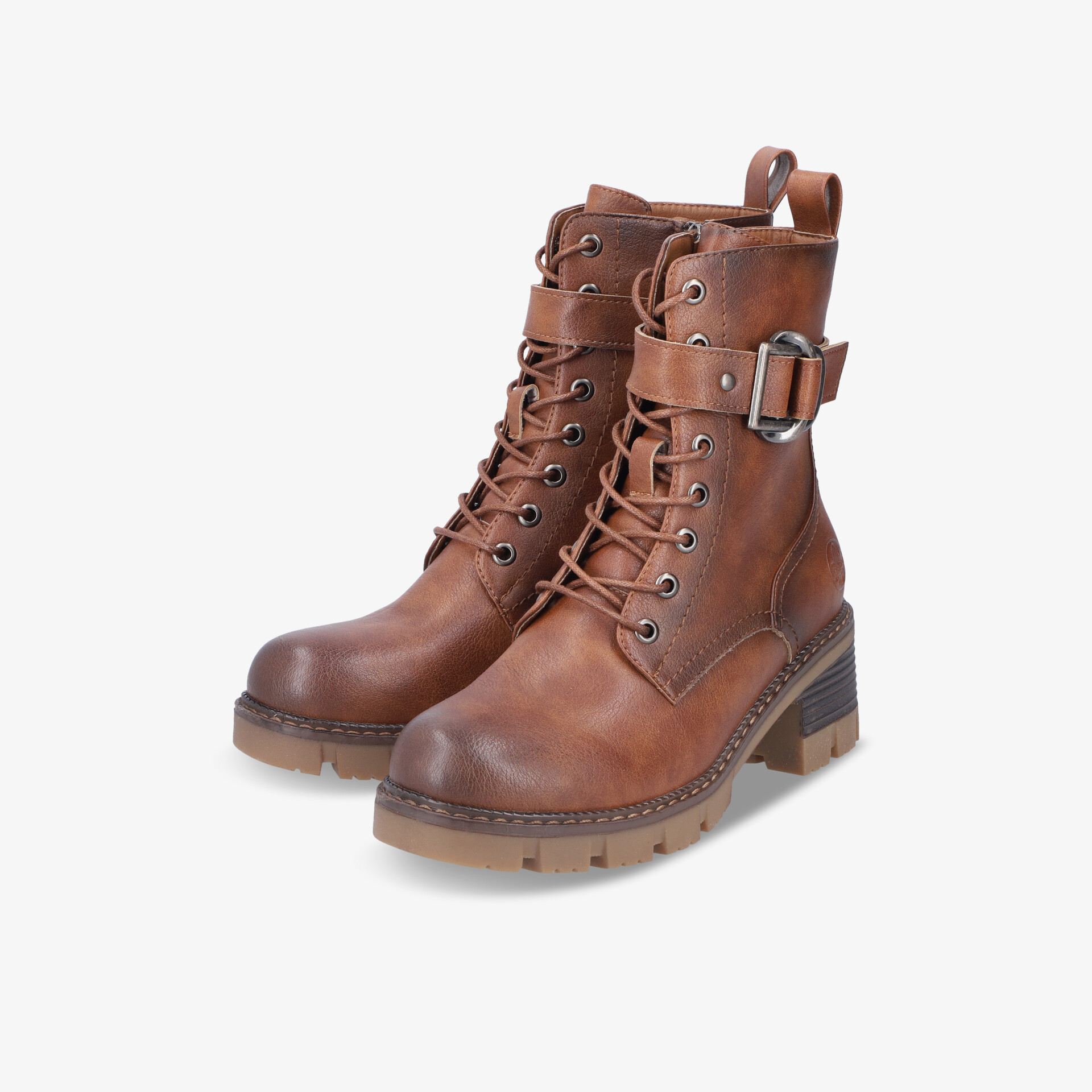 rieker Damen Schnürstiefeletten braun - Jetzt kaufen bei reno.de