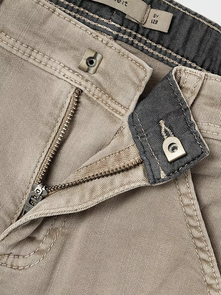 NAME IT Jungen Hose Tapered Fit NKMSILAS beige