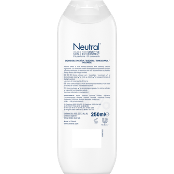 Neutral 0% Showergel Parfumvrije 250 ml x 6