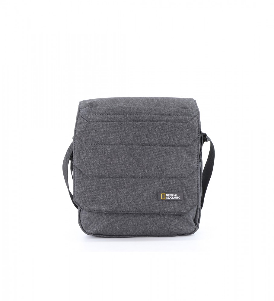 Bolsa de ombro National Geographic Pro cinza - 23,5 x 9 x 27 cm