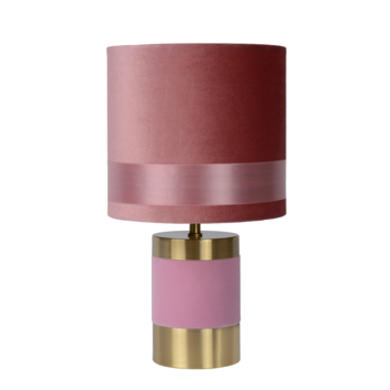 Lucide EXTRAVAGANZA FRIZZLE tafellamp Ø 18 cm Roze