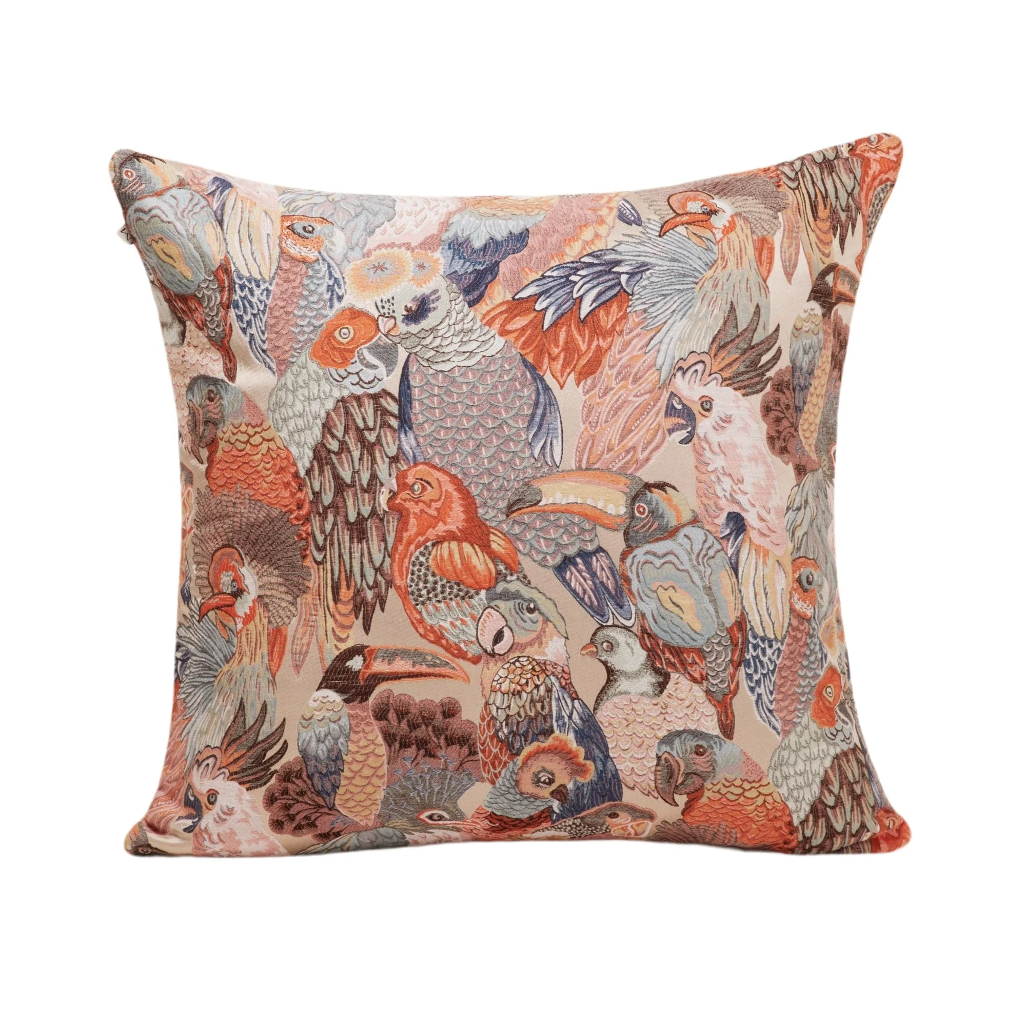 JUNGLE BIRDS - Housse de coussin | Orange