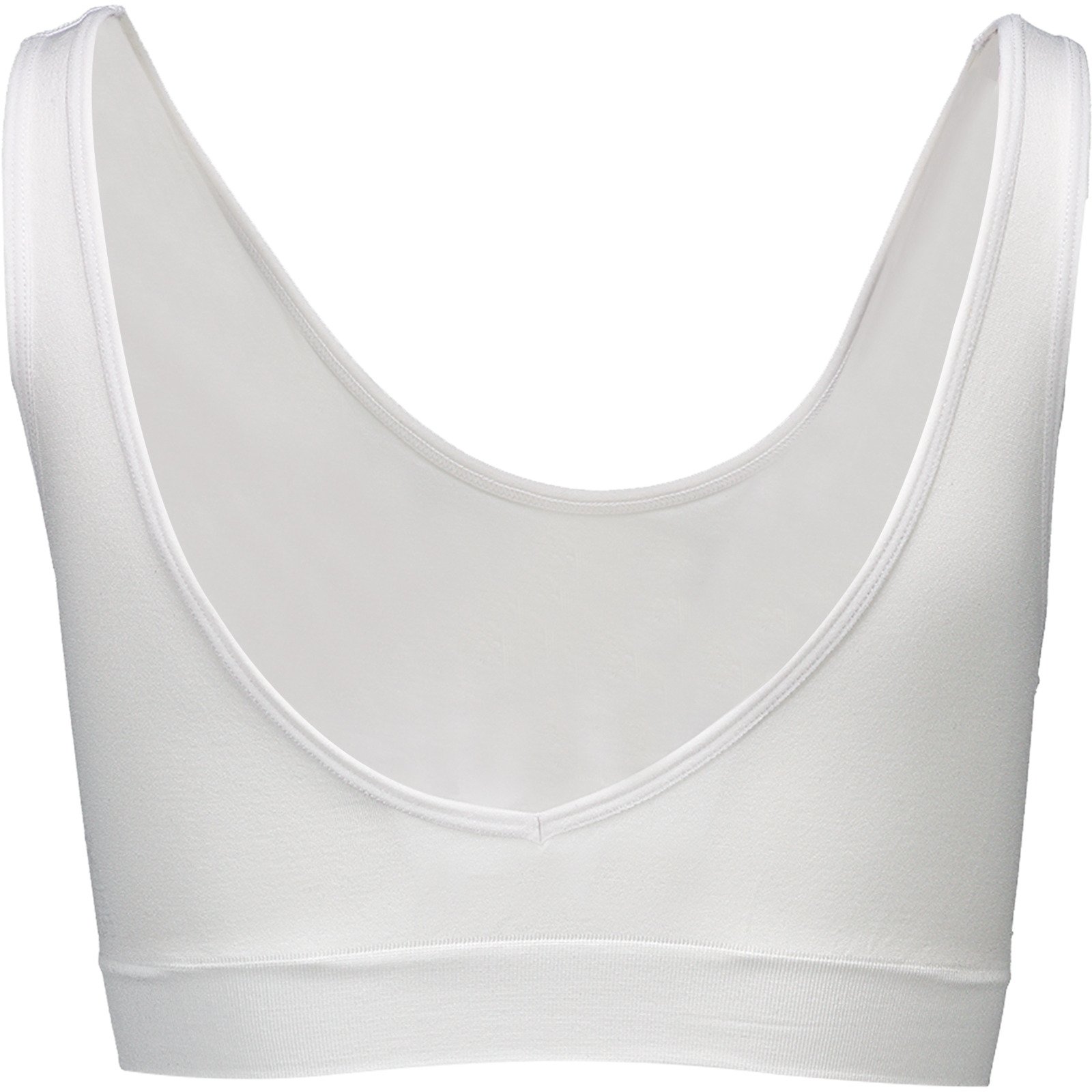 Reebok Damen-Top Kira seamless S, weiss