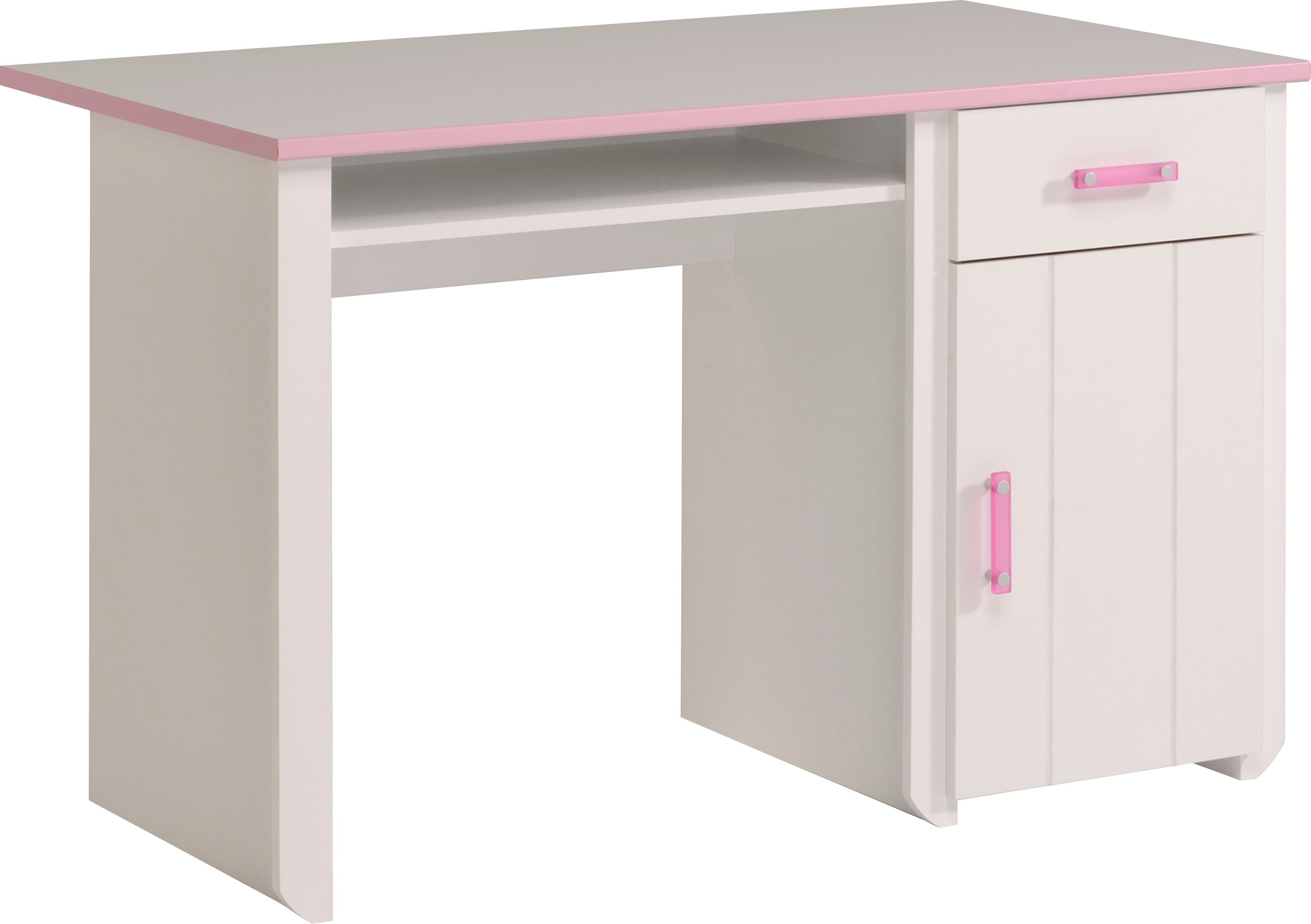 Parisot Jugendzimmer-Set »Biotiful« Bett, Nachttisch, Schubkastenkommode, Schreibtisch, 4 Stk. tlg.