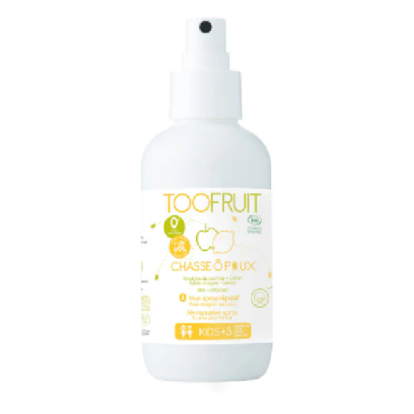 Toofruit Chasse ô poux - Mon spray répulsif 125ml