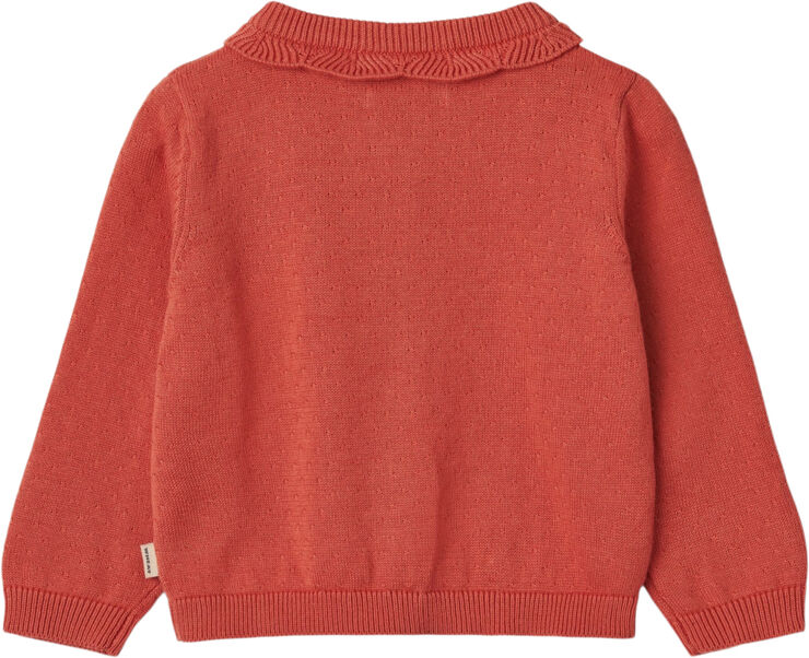 Wheat Strik Cardigan Amy Candy red