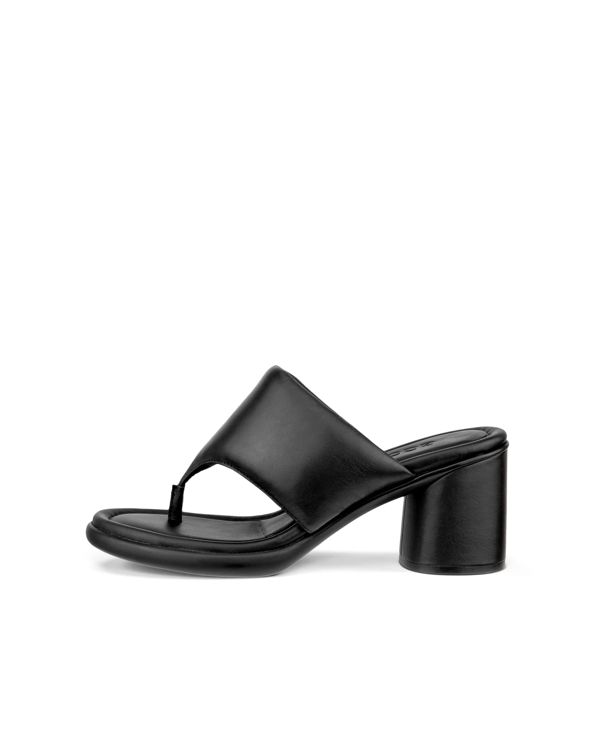 ECCO SCULPTED SANDAL LX 55 Damen Ledersandale mit Absatz Schwarz