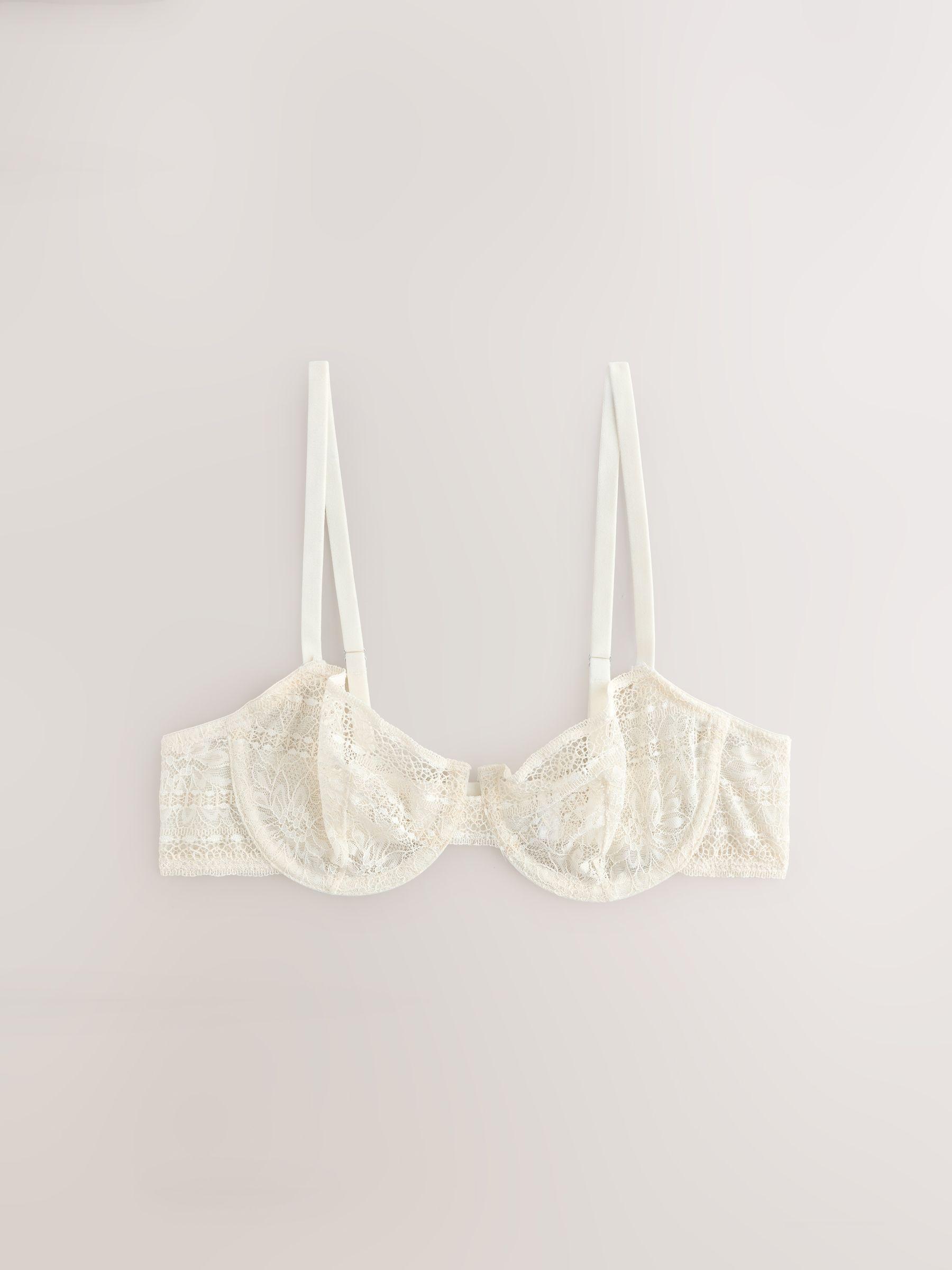 Crème - Premium Lace Bra