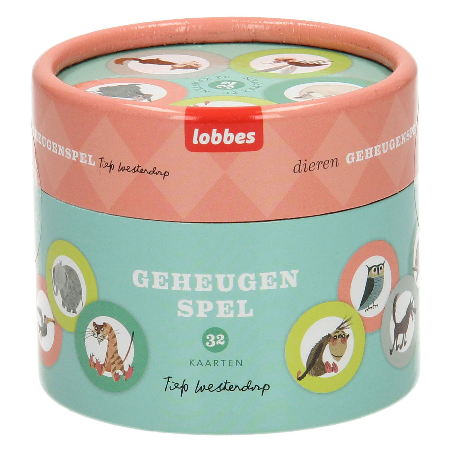 Memospel Dieren van Fiep, 32dlg.