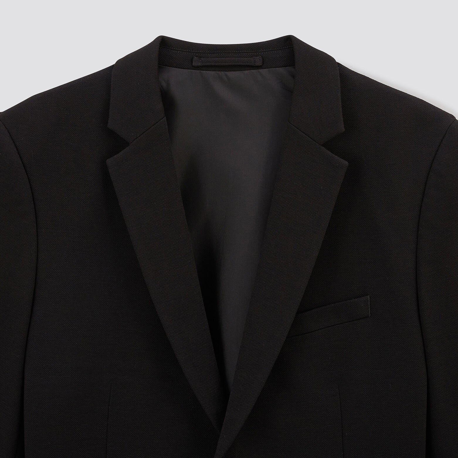 Veste maille slim Noir