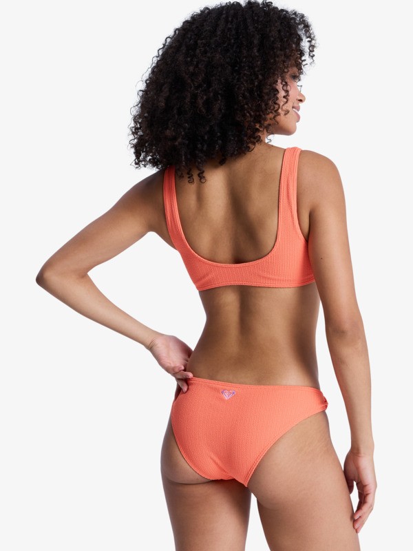 Roxy Sunshine Classic Bas de bikini Orange Femme