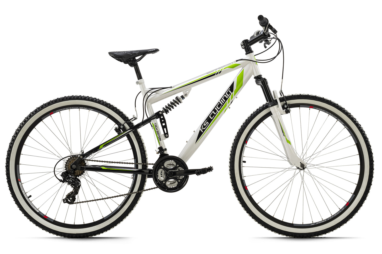 KS Cycling Mountainbike FULLY 29'' SCRAWLER - weiß - 51 cm Rahmenhöhe