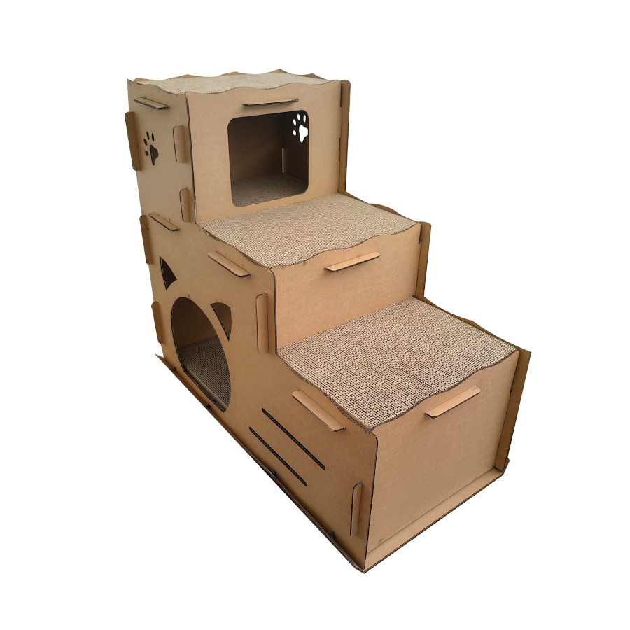 Arranhador de papelão para gatos Catshion Large Ladder