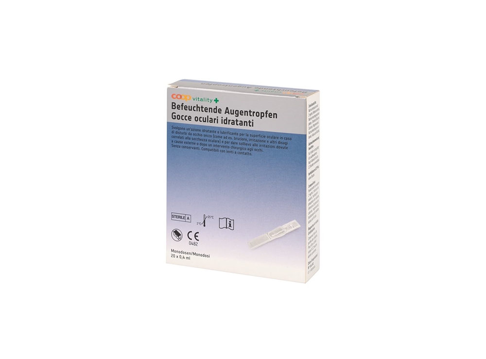 Coop Vitality befeuchtende Augentropfen Gtt Opht Monodos 0.4 ml