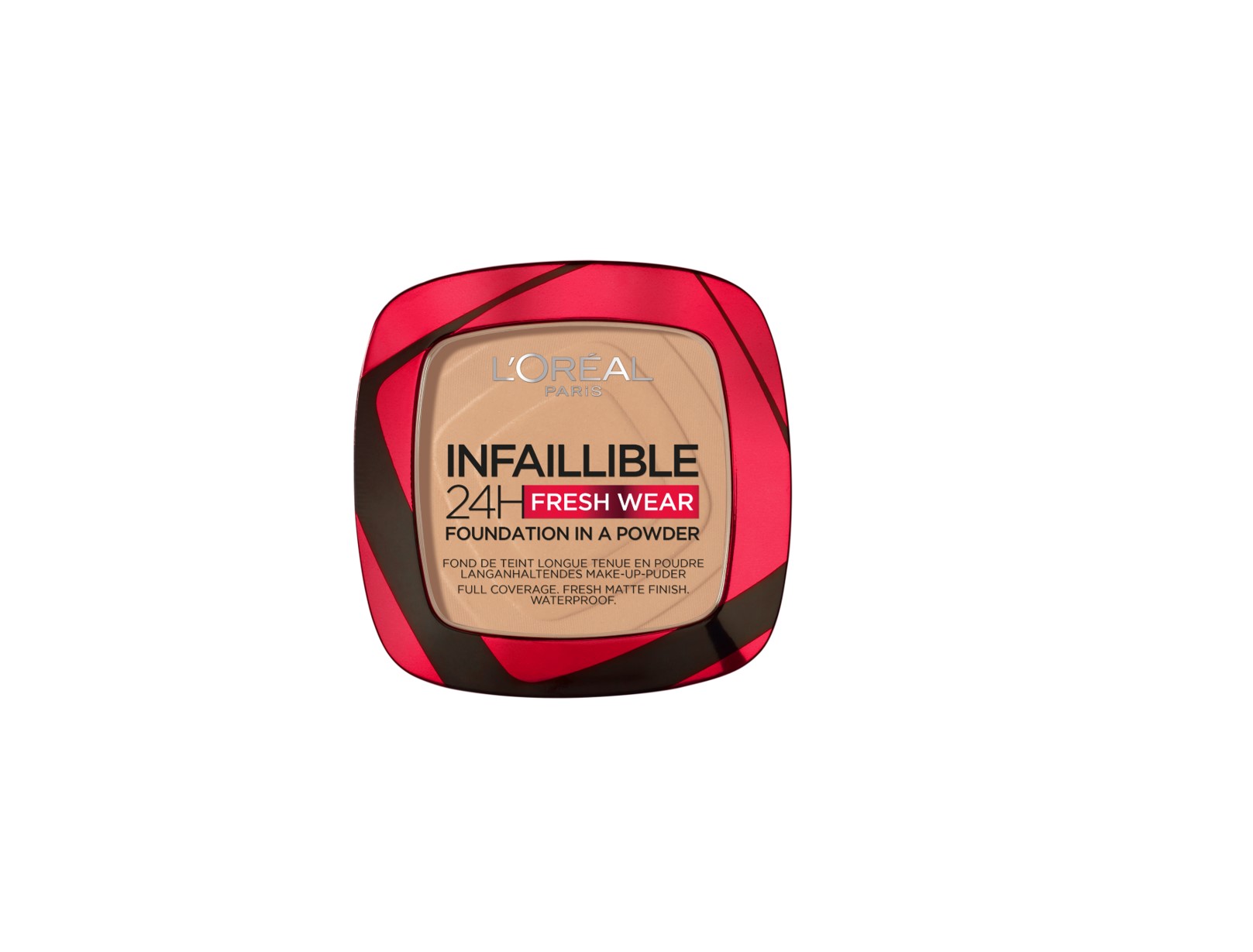 PÓ E BASE L'ORÉAL MAKE UP 2-EM-1 INFAILLIBLE NU