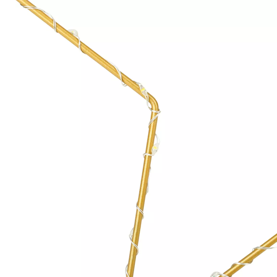 Suspension Etoile lumineuse à piles 30 LED (H31 cm) Blanc chaud