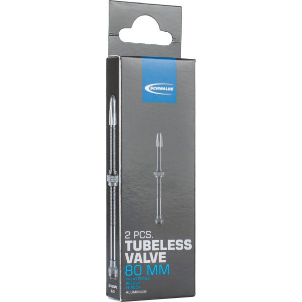 Schwalbe Tubeless Racerventil, 80mm