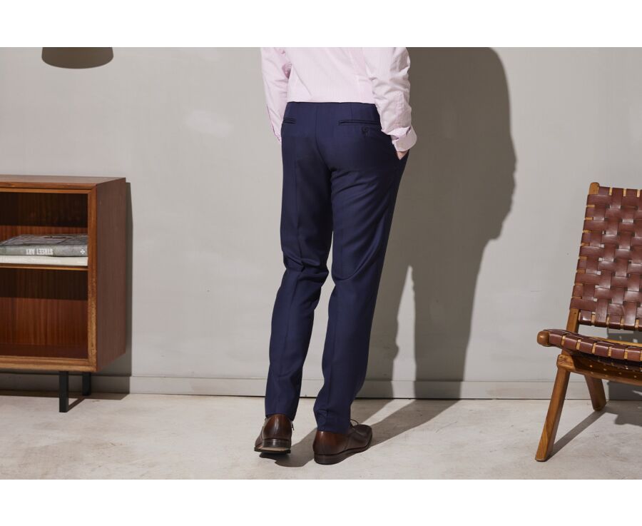 Pantalon de costume homme Bleu Pétrole - LAZARE