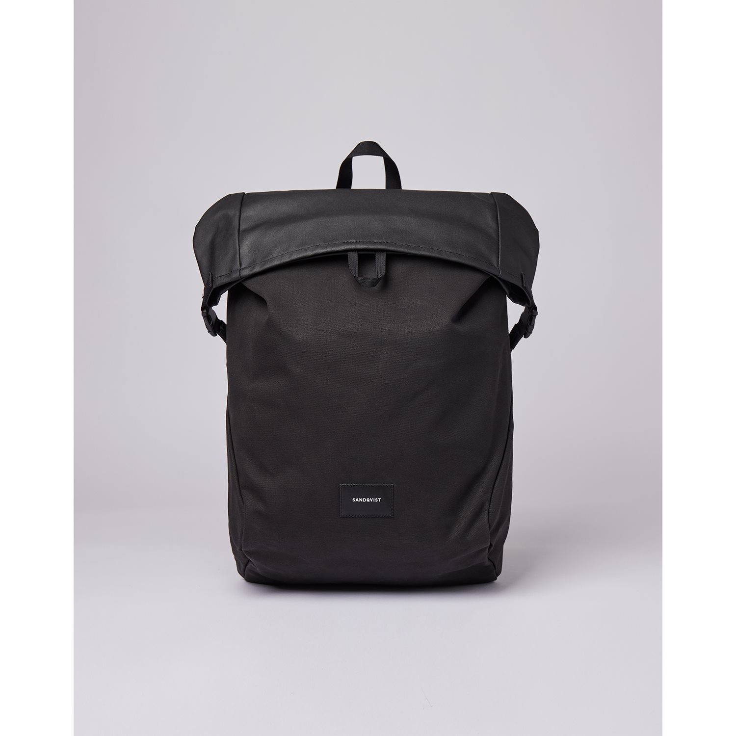 Sandqvist Alfred Backpack black with black webbing