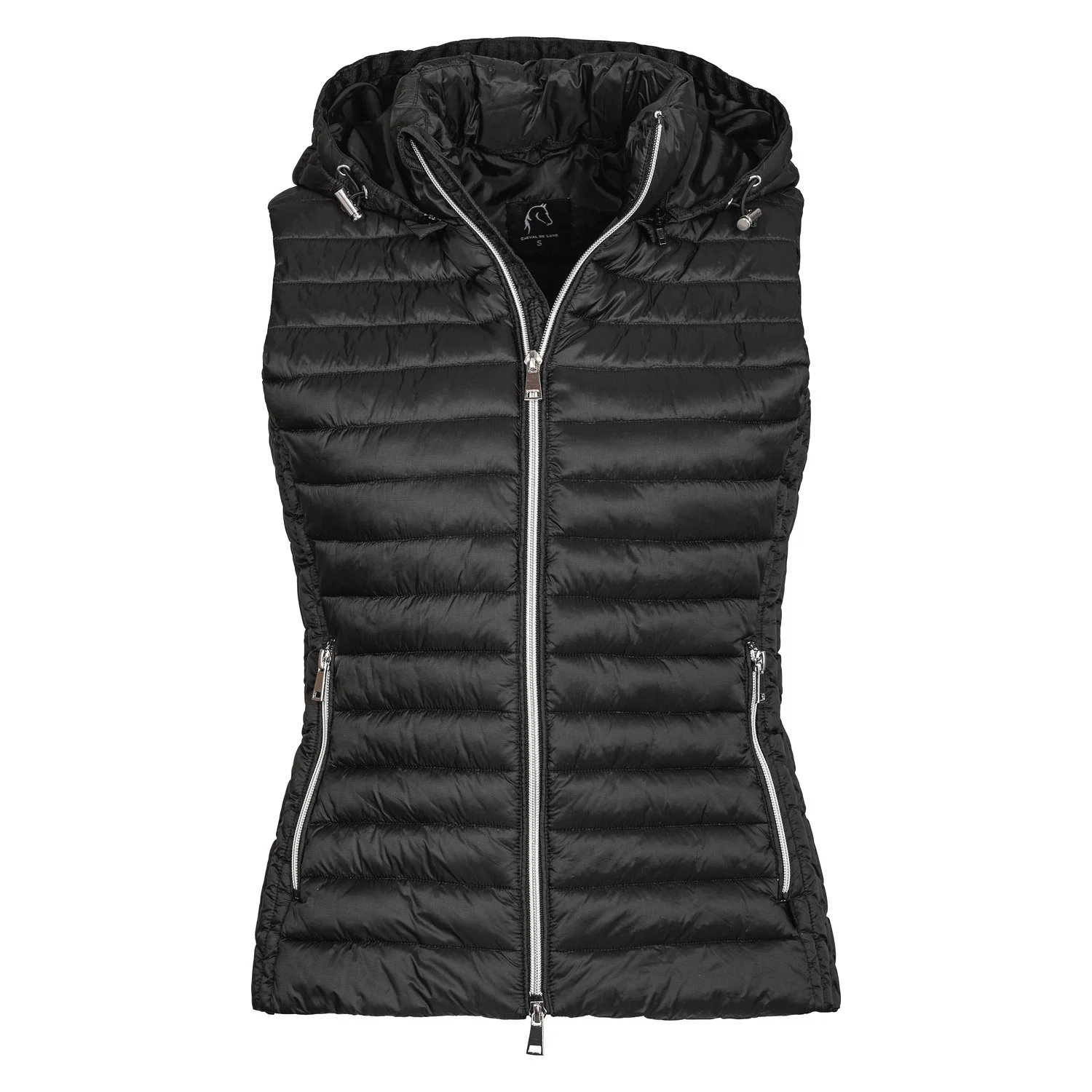 Cheval de Luxe Steppweste - black