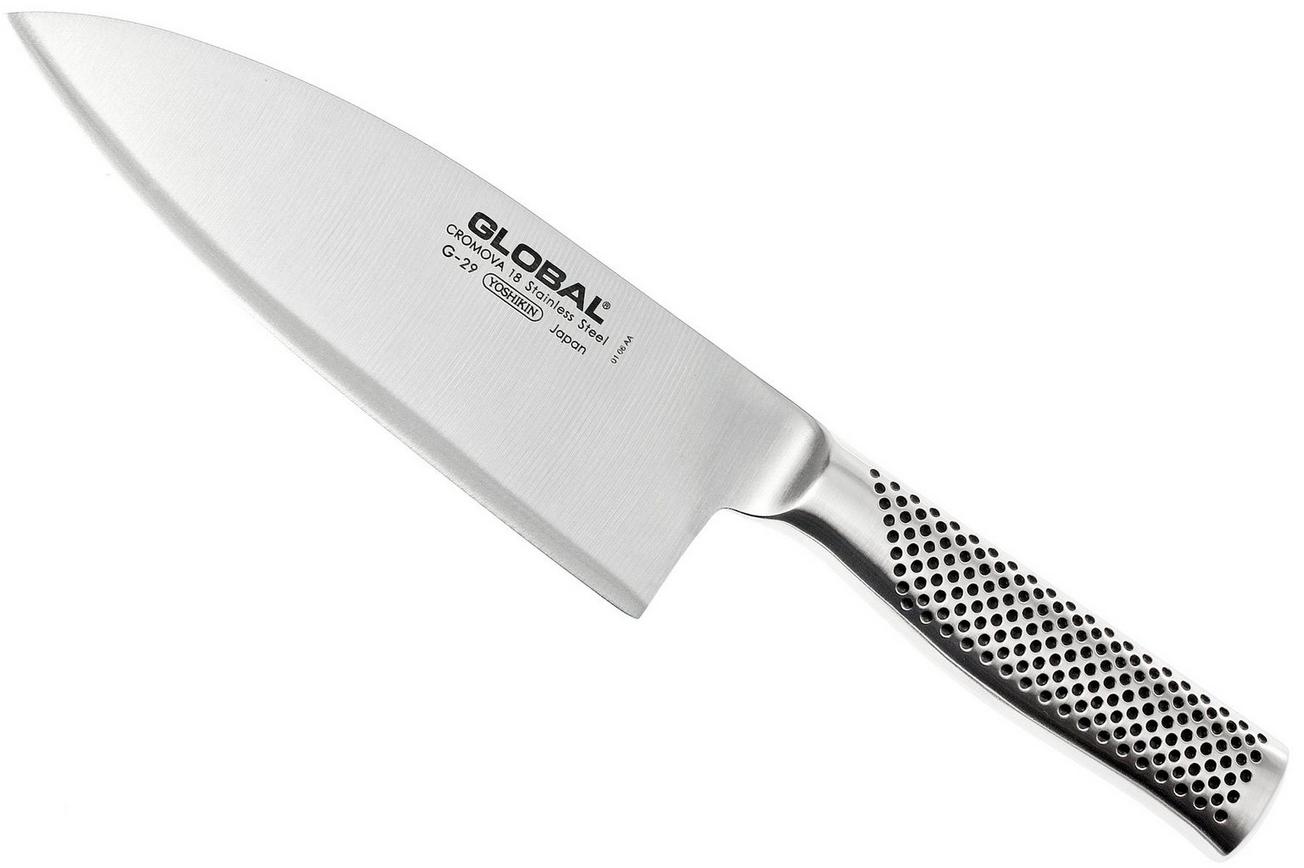 Global G29 vlees-/ vis mes 18 cm