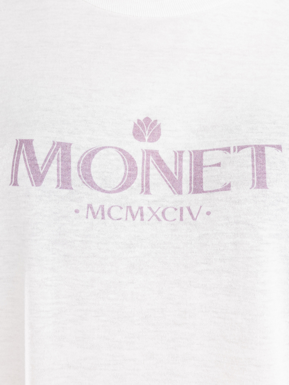 Monet Skateboards Old Money T-Shirt white cap off white