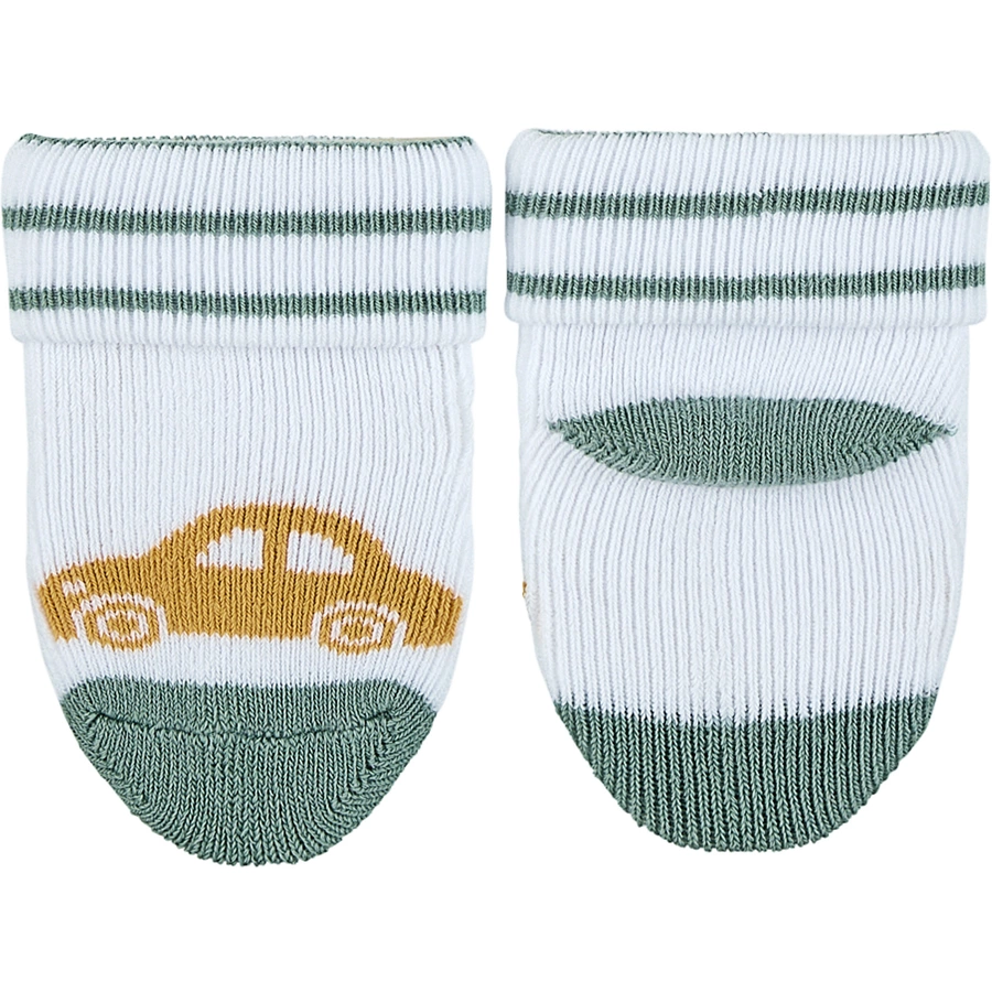 Sterntaler Erstlingssöckchen Fahrzeuge, 3er-Pack weiss
