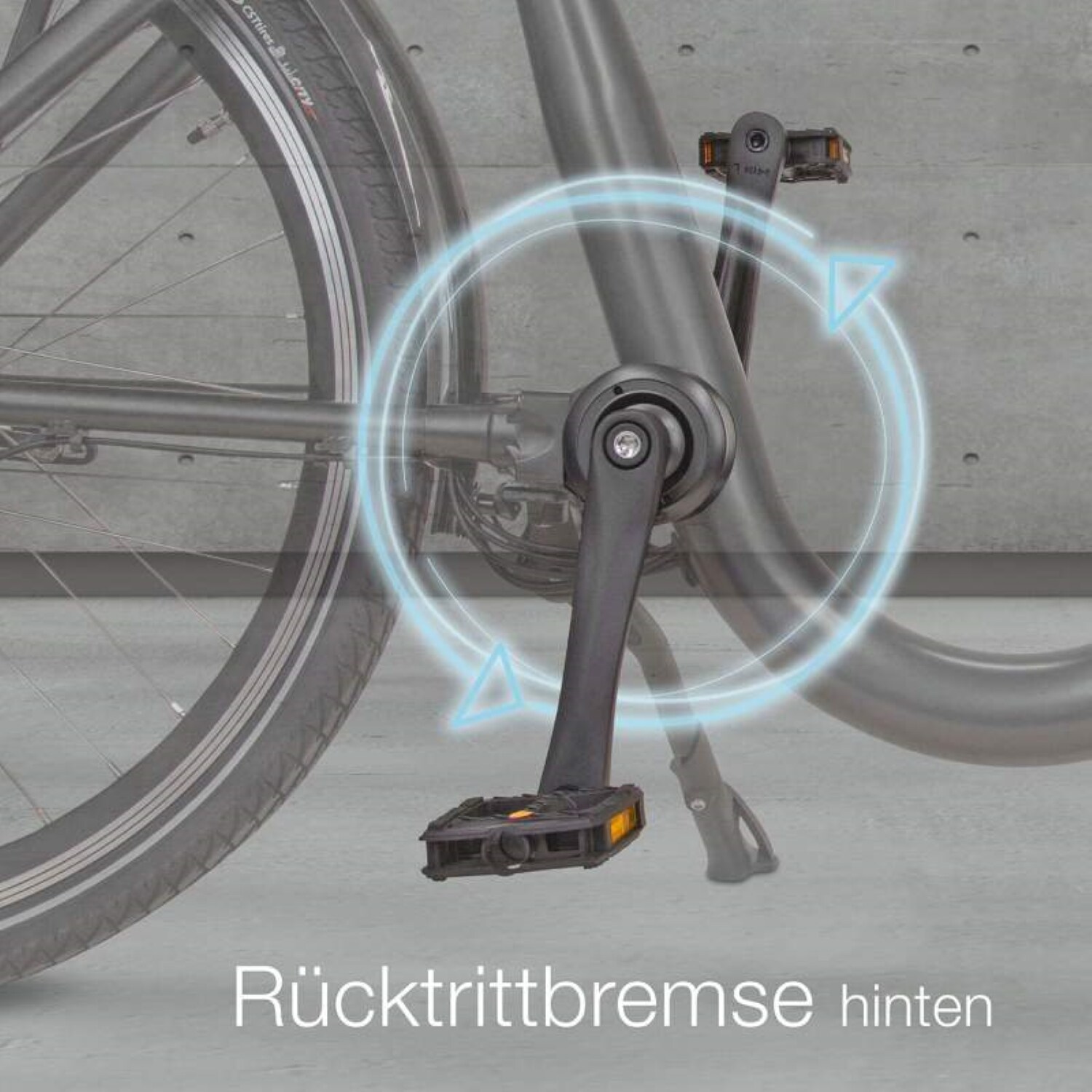 aktivelo Alu-Elektro Tiefeinsteiger-Rad Kardan, 26 Zoll