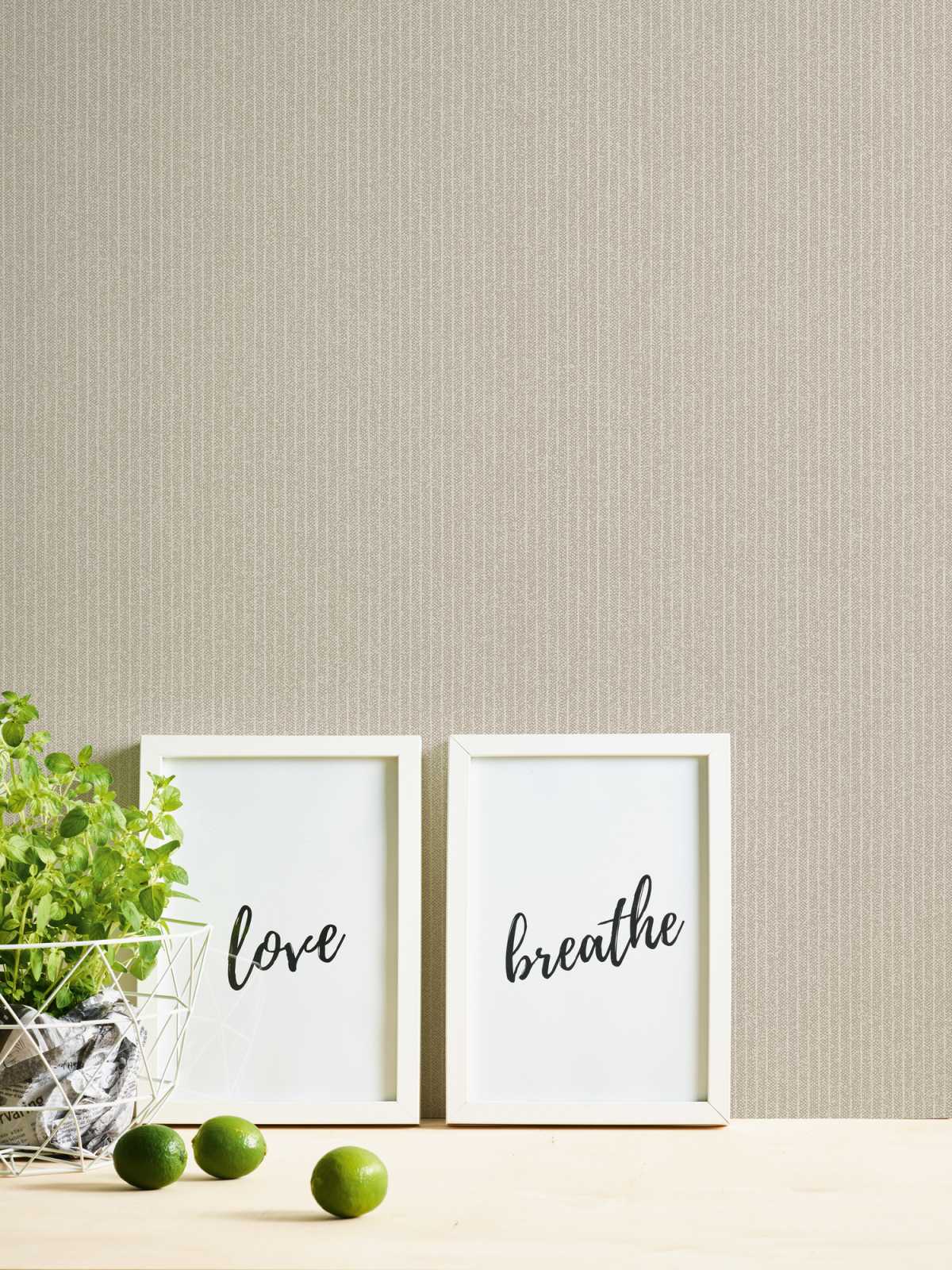 Vliestapete NEW ELEGANCE - beige - 10 Meter
