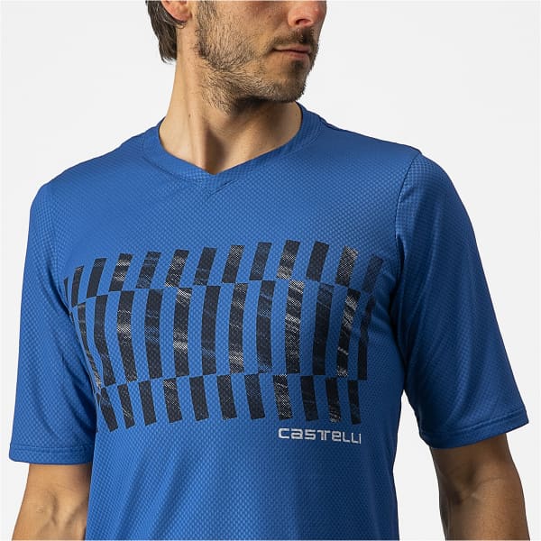 Maillot VTT CASTELLI TRAIL TECH BLEU