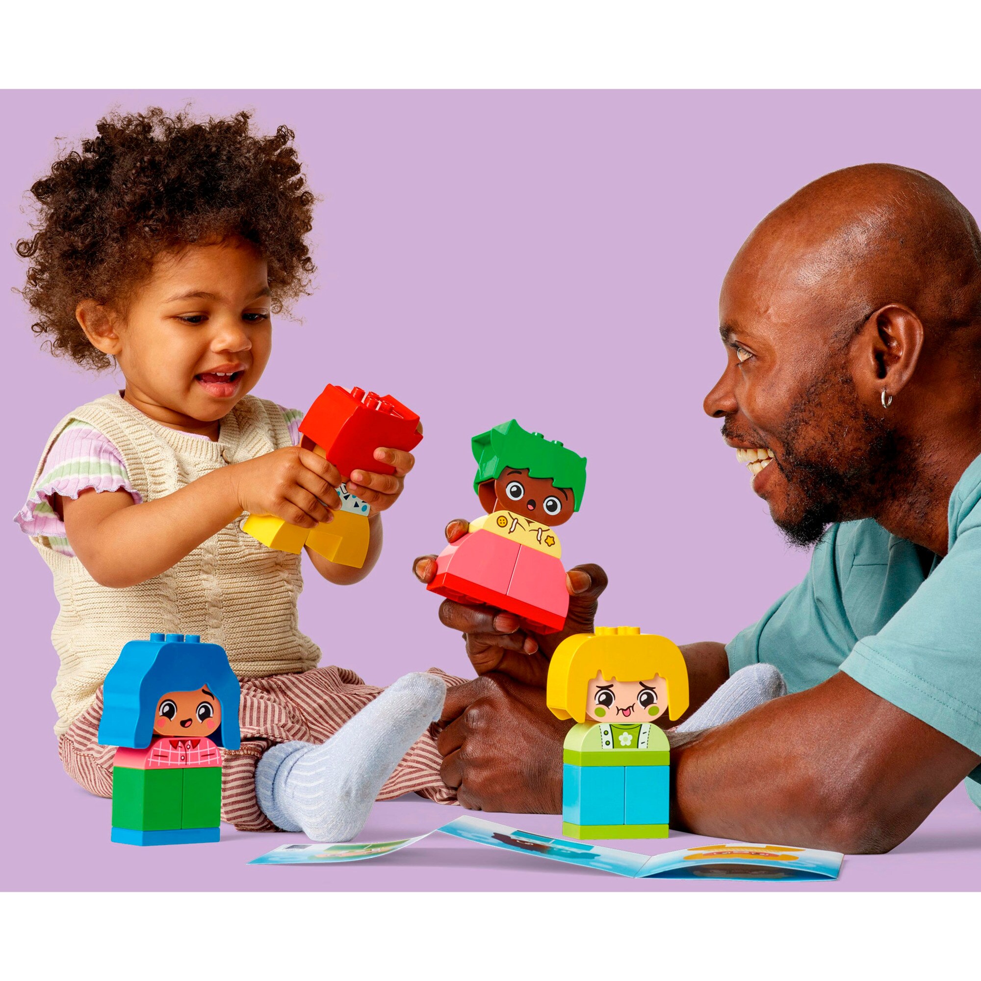 LEGO Konstruktionsspielzeug DUPLO Große Gefühle