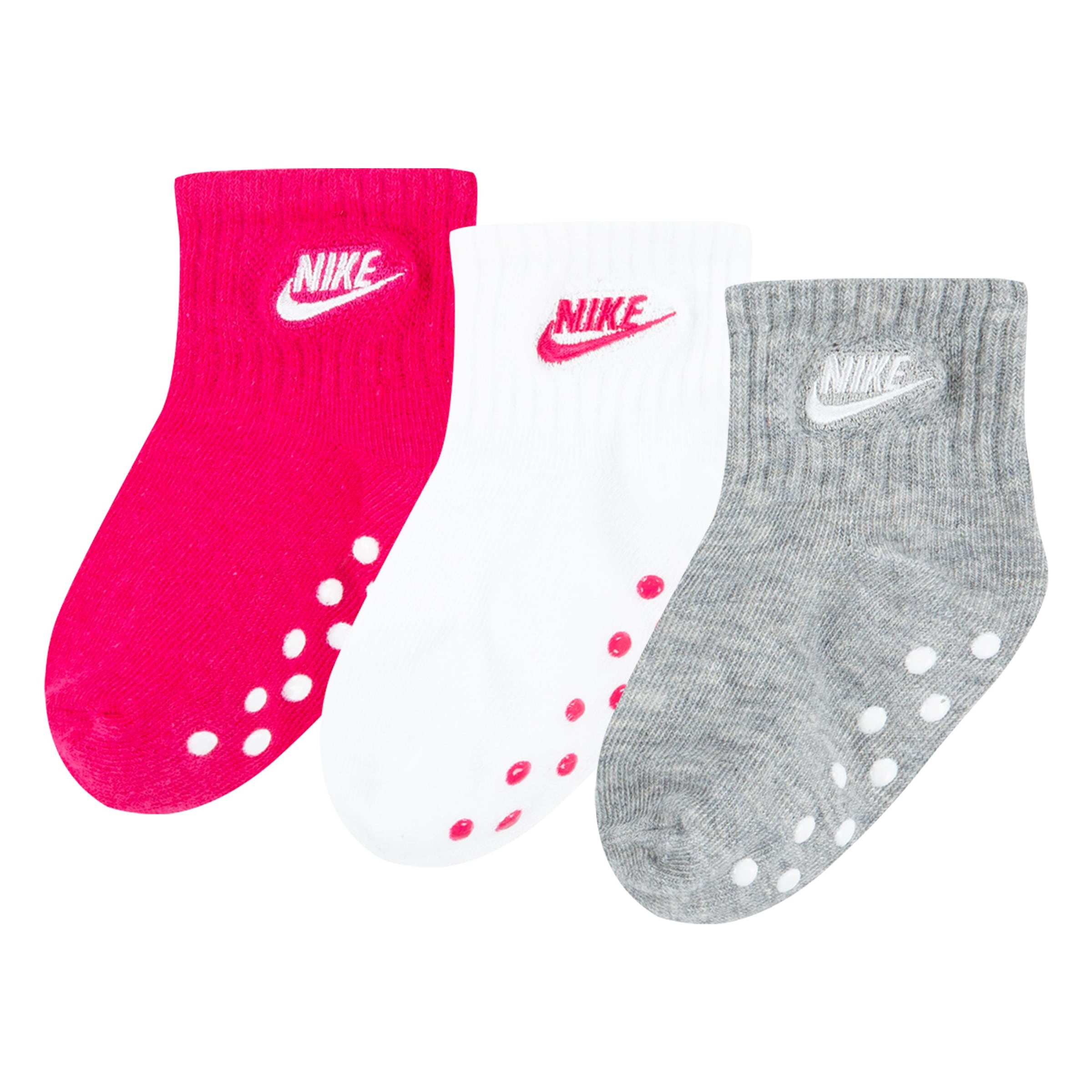 Nike Sportswear ABS-Socken »NHN CORE FUTURA GRIPPER« Packung, 3 Stk. tlg. für Babys Gr. 86-92