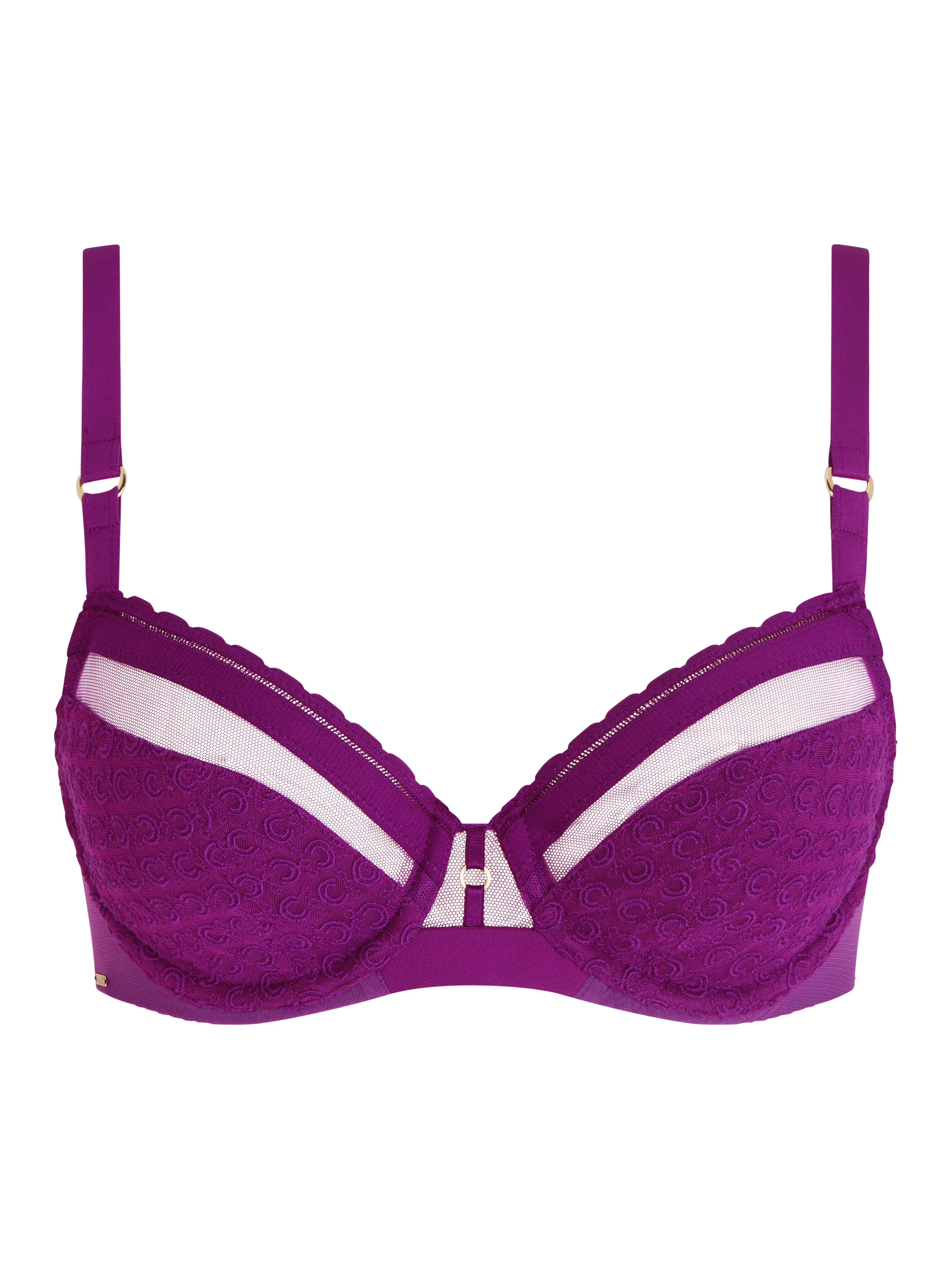 MONOGRAM - Soutien-gorge emboîtant broderie | Violet