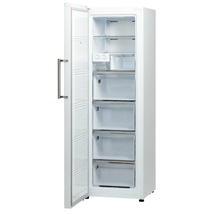 Scandomestic SFS 352 W - Fryser - Stående - bredde: 59.5 cm - dybde: 71.5 cm - højde: 185.5 cm - 274 liter - hvid