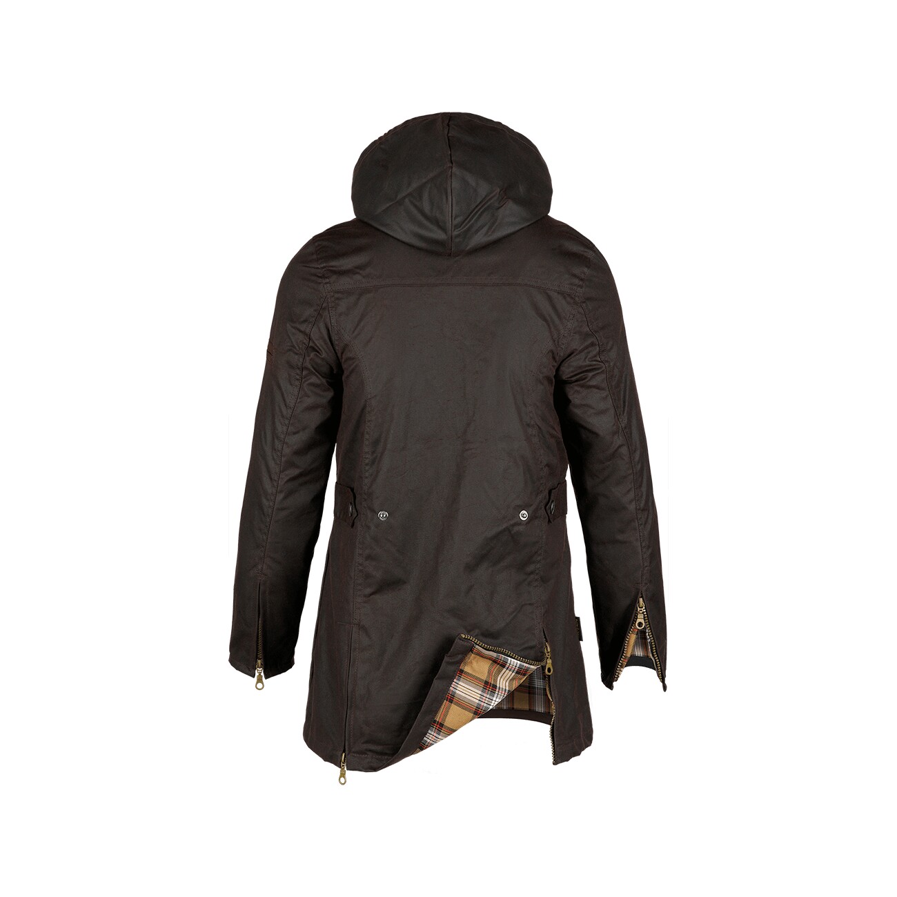ROMNEYS Wachsjacke New Ashdown braun M - INT