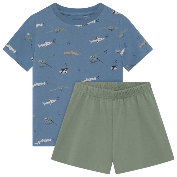 Minymo - Kid's T-Shirt+Short Set AOP 134357 - Combinaison